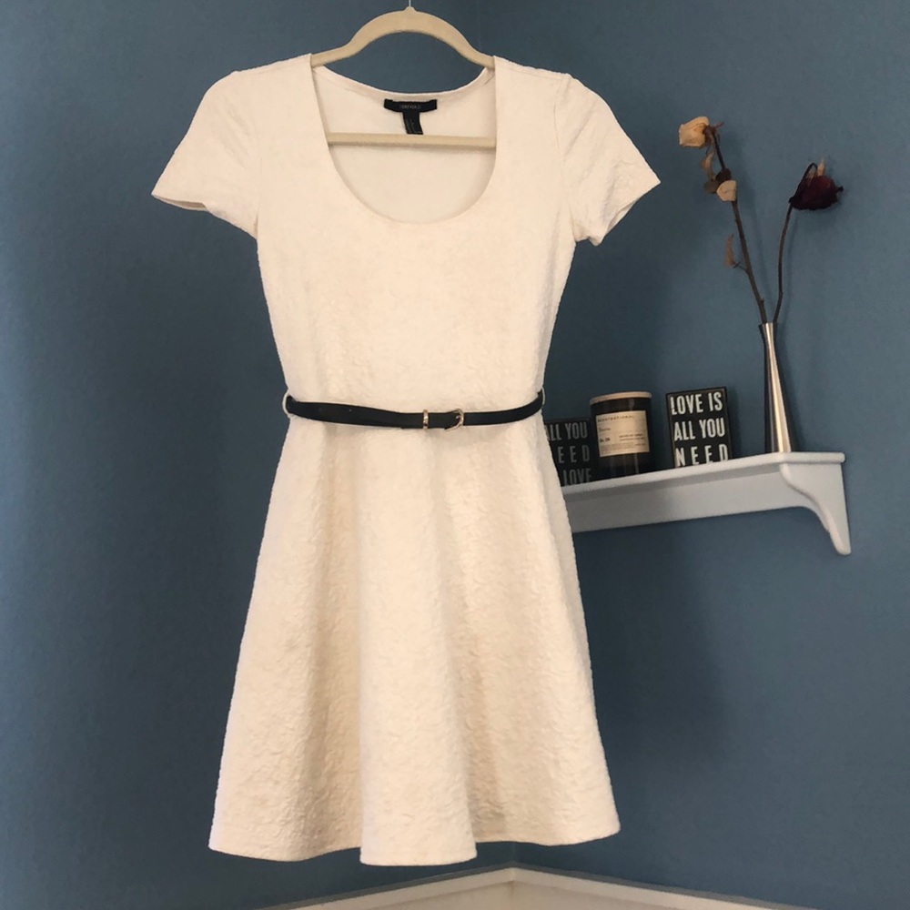 Women’s white dress